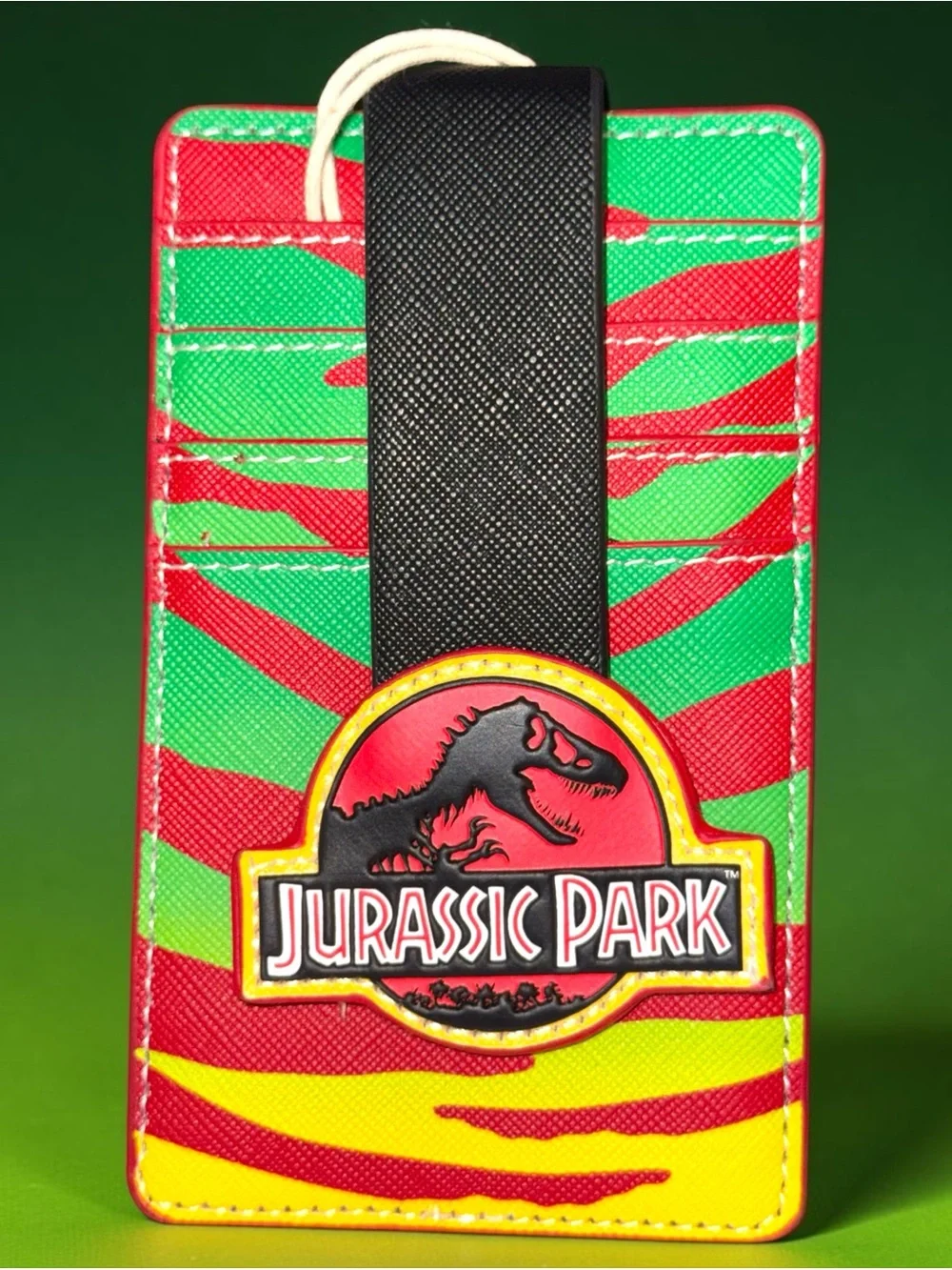 Loungefly Universal Jurassic Park 30th Anniversary Life Finds a Way Cardholder